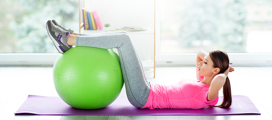 [PVC] Staying fit with gym balls  PVC Polyvinyl Chloride LG Chem Petrochemikalien Handelsübliche Kunststoffe, die für Baumaterialien und Dinge des täglichen 